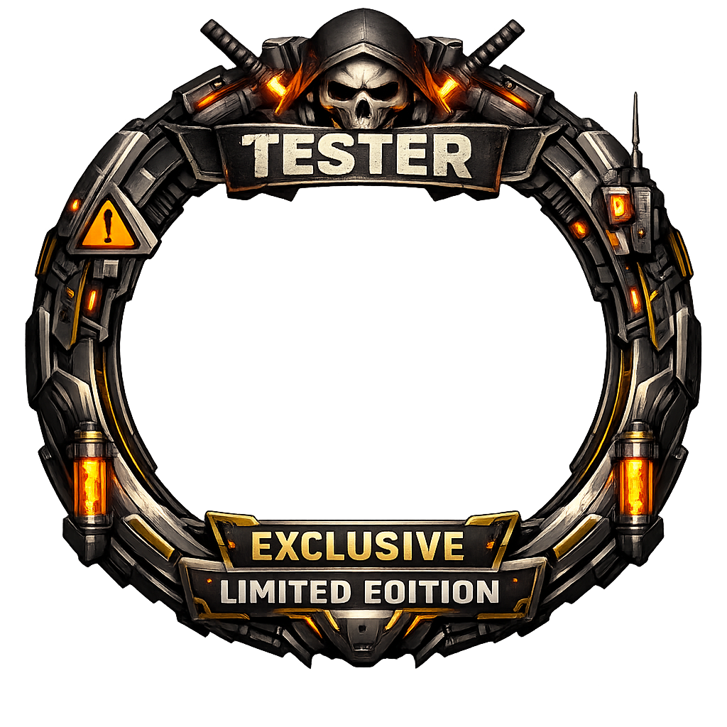 Alpha Tester frame
